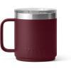 imageYETI Rambler 10 oz Stackable Mug Vacuum Insulated Stainless Steel with MagSlider Lid Big Sky BlueWild Vine Red