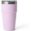 imageYETI Rambler 20 oz Stackable Tumbler Stainless Steel Vacuum Insulated with MagSlider LidCherry Blossom  Textured