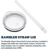 imageYETI Rambler 42 oz Straw Mug Vacuum Insulated Stainless Steel Big Sky BlueBlack Forest Green