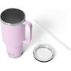 imageYETI Rambler 42 oz Straw Mug Vacuum Insulated Stainless Steel Big Sky BlueCherry Blossom  Textured