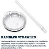 imageYETI Rambler 42 oz Straw Mug Vacuum Insulated Stainless Steel Big Sky BlueLowcountry Peach
