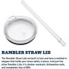 imageYETI Rambler 42 oz Straw Mug Vacuum Insulated Stainless Steel Big Sky BlueLowcountry Peach