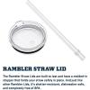 imageYETI Rambler 42 oz Straw Mug Vacuum Insulated Stainless Steel Big Sky BlueSandstone Pink