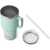 imageYETI Rambler 42 oz Straw Mug Vacuum Insulated Stainless Steel Big Sky BlueSeafoam