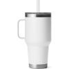 imageYETI Rambler 42 oz Straw Mug Vacuum Insulated Stainless Steel Big Sky BlueWhite