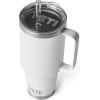 imageYETI Rambler 42 oz Straw Mug Vacuum Insulated Stainless Steel Big Sky BlueWhite