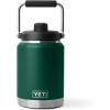 imageYETI Rambler Half Gallon Jug 20 Vacuum Insulated Leakproof Stainless Steel with MagCap Rescue RedBlack Forest Green