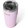 imageYETI Rambler 20 oz Stackable Tumbler Stainless Steel Vacuum Insulated with MagSlider LidCherry Blossom  Textured