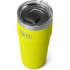 imageYETI Rambler 20 oz Stackable Tumbler Stainless Steel Vacuum Insulated with MagSlider LidFirefly Yellow