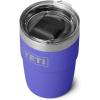 imageYETI Rambler 8 oz Stackable Cup Stainless Steel Vacuum Insulated Espresso Cup with MagSlider LidUltramarine Violet