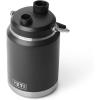 imageYETI Rambler Half Gallon Jug 20 Vacuum Insulated Leakproof Stainless Steel with MagCap Rescue RedBlack