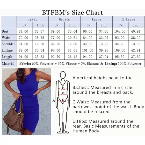 imageBTFBM Women 2023 Summer Sleeveless Tank Dresses Crew Neck Slim Fit Short Casual Ruched Bodycon Party Club Mini DressBright Blue