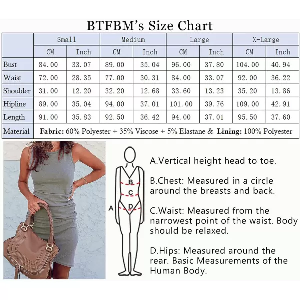 imageBTFBM Women 2023 Summer Sleeveless Tank Dresses Crew Neck Slim Fit Short Casual Ruched Bodycon Party Club Mini DressGrey