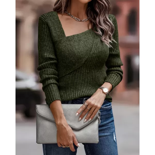 imageBTFBM Women Casual Long Sleeve Sweaters Slim Fit Comfy Solid Color Winter Fall Ribbed Knit Pullover Sweater Jumper TopsBTFBM Women Casual Long Sleeve Sweaters Slim Fit Comfy Solid Color Winter Fall Ribbed Knit Pullover Sweater Jumper Tops