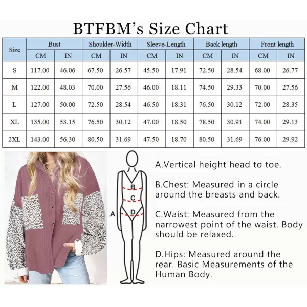 imageBTFBM Women Corduroy Shacket Jacket 2023 Long Sleeve Button Down Casual Plaid Flannel Shirts Boyfriend Fall Blouses TopsTurndown Pink