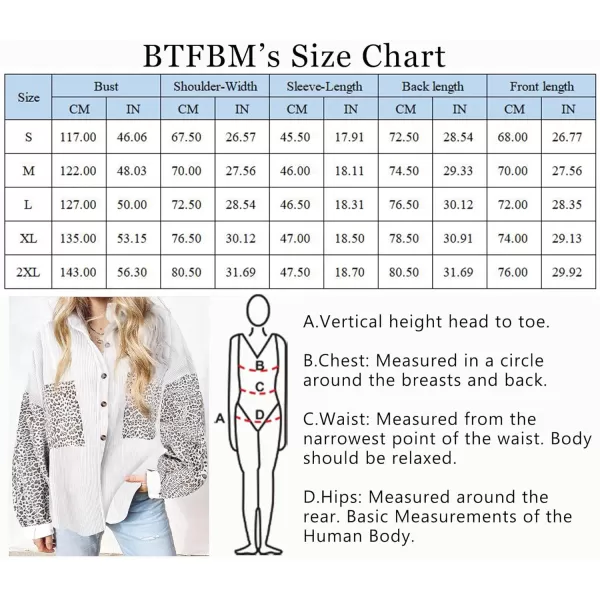 imageBTFBM Women Corduroy Shacket Jacket 2023 Long Sleeve Button Down Casual Plaid Flannel Shirts Boyfriend Fall Blouses TopsTurndown White
