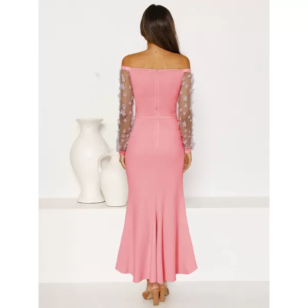 imageBTFBM Women Elegant Off Shoulder Dresses Sheer Long Sleeve Mesh Ruched Wrap Split Bodycon Maxi Cocktail Wedding Guest DressBTFBM Women Elegant Off Shoulder Dresses Sheer Long Sleeve Mesh Ruched Wrap Split Bodycon Maxi Cocktail Wedding Guest Dress