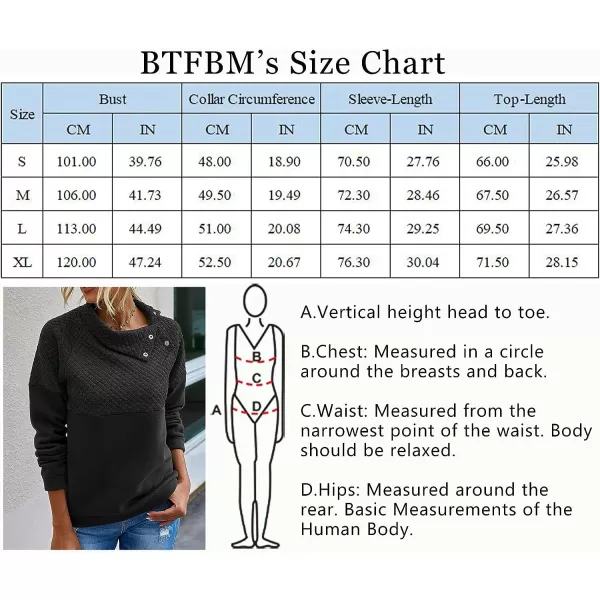 imageBTFBM Women Fashion Quilted Pattern Lightweight Zipper Long Sleeve Plain Casual Ladies Sweatshirts Pullovers Shirts TopsOblique Black