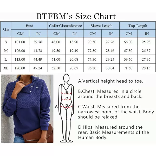 imageBTFBM Women Fashion Quilted Pattern Lightweight Zipper Long Sleeve Plain Casual Ladies Sweatshirts Pullovers Shirts TopsOblique Blue