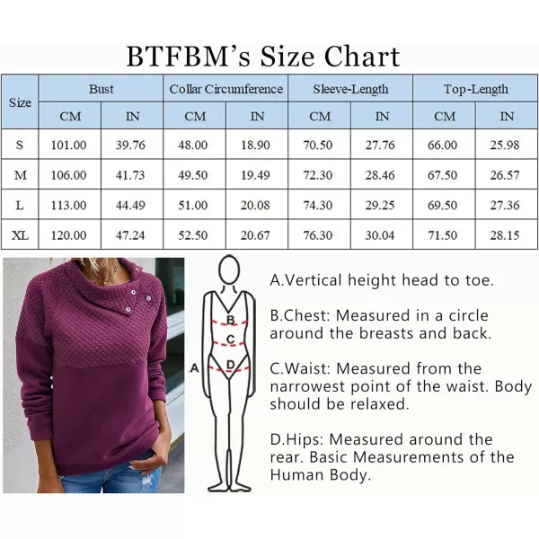 imageBTFBM Women Fashion Quilted Pattern Lightweight Zipper Long Sleeve Plain Casual Ladies Sweatshirts Pullovers Shirts TopsOblique Dark Rose Red