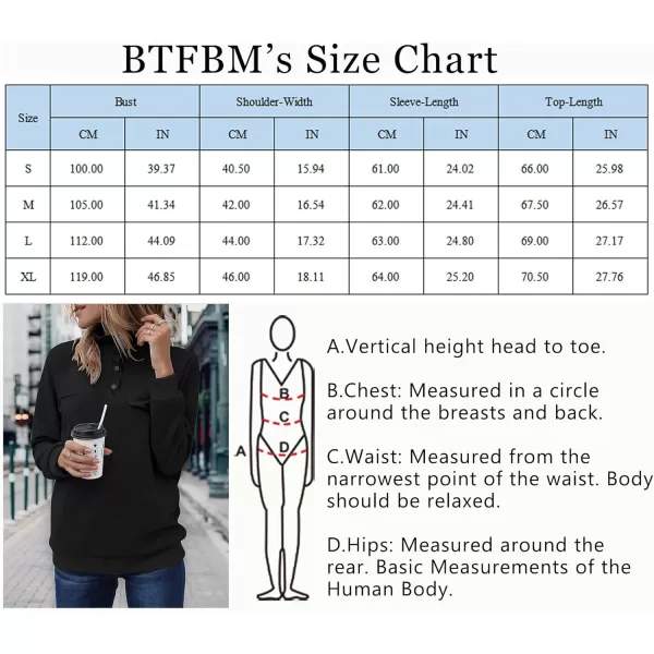 imageBTFBM Women Fashion Quilted Pattern Lightweight Zipper Long Sleeve Plain Casual Ladies Sweatshirts Pullovers Shirts TopsPure Black