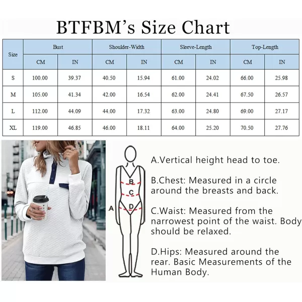 imageBTFBM Women Fashion Quilted Pattern Lightweight Zipper Long Sleeve Plain Casual Ladies Sweatshirts Pullovers Shirts TopsPure White