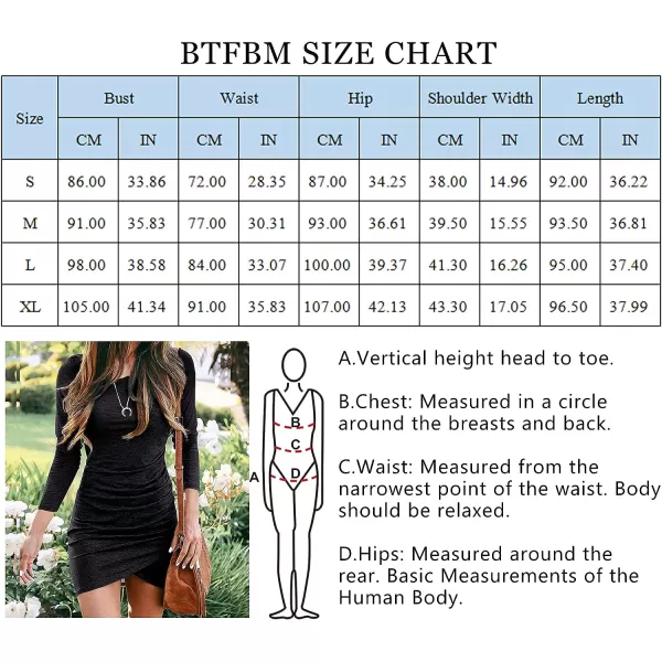 imageBTFBM Women Fashion Ruched Elegant Bodycon Long Sleeve Wrap Front Solid Color Casual Basic Fitted Short DressesBlack