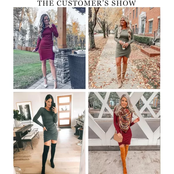 imageBTFBM Women Fashion Ruched Elegant Bodycon Long Sleeve Wrap Front Solid Color Casual Basic Fitted Short DressesLight Purple