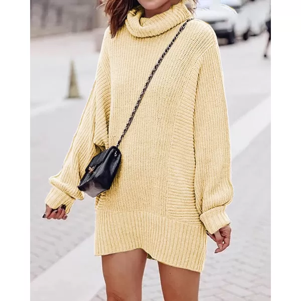 imageBTFBM Women Fashion Sweater Short Dress Long Sleeve Turtleneck Oversized Fall Winter Soft Chunky Knit Pullover SweatersBTFBM Women Fashion Sweater Short Dress Long Sleeve Turtleneck Oversized Fall Winter Soft Chunky Knit Pullover Sweaters