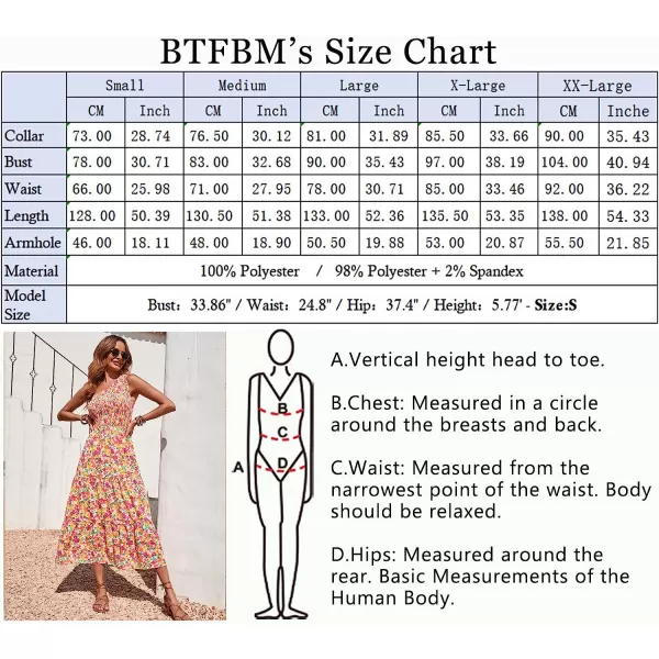 imageBTFBM Women One Shoulder Sleeveless Casual Summer Dresses 2023 Smocked High Waist Floral Flowy Beach Boho Maxi DressFloral White Red