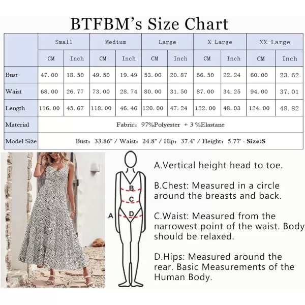 imageBTFBM Women Sleeveless V Neck Summer Maxi Dresses 2023 Print Backless Strap Tie Back Beach Party Pleated Long Boho DressPrint Grey Black