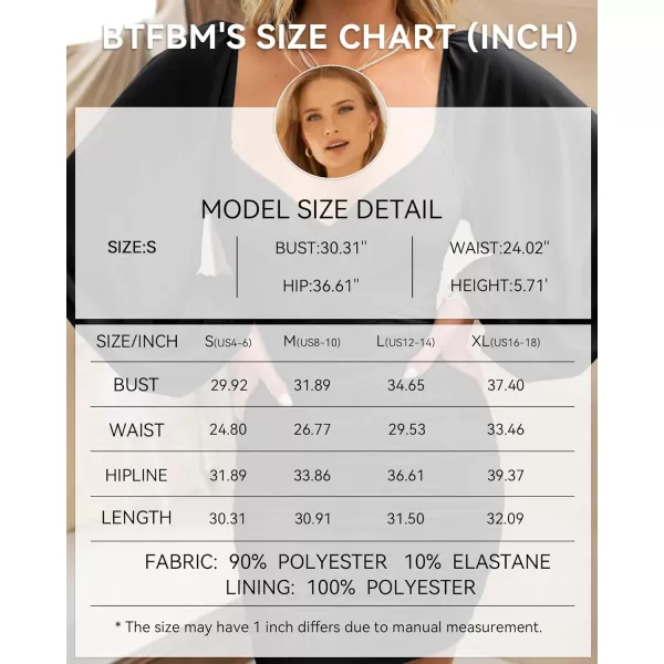 imageBTFBM Womens Elegant Ruched Bodycon Dresses Summer Fall Mesh Long Sleeve Cross V Neck Party Club Cocktail Mini DressSolid Black