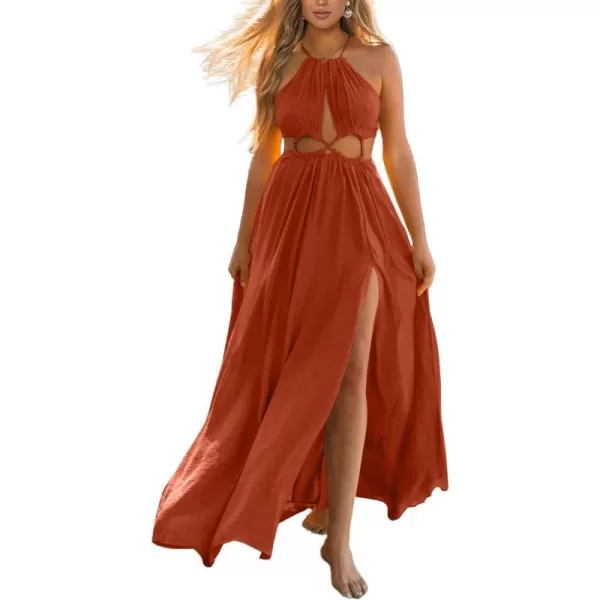 Solid Orange Red