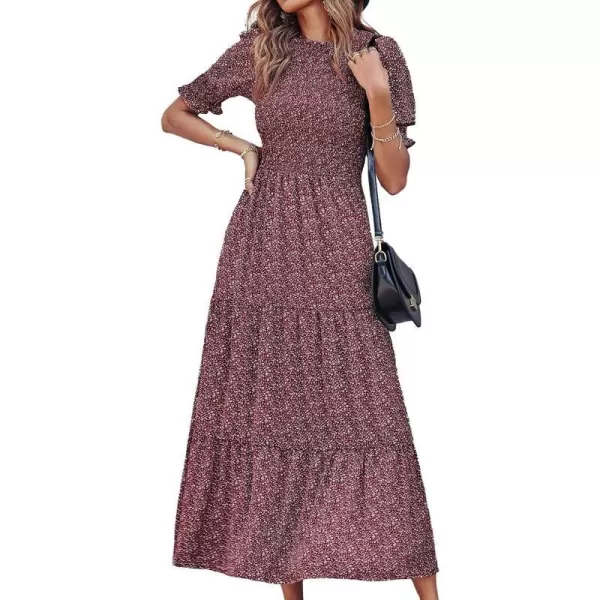Floral Wine Red White