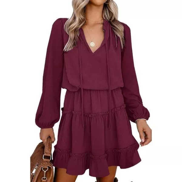 Dot Wine Red