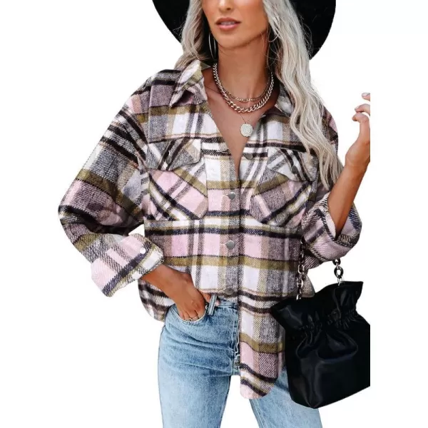 Plaid Print Pink