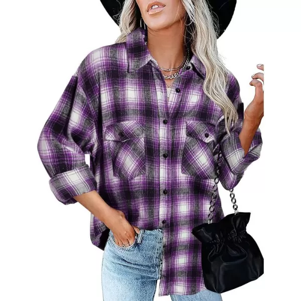 Plaid Purple