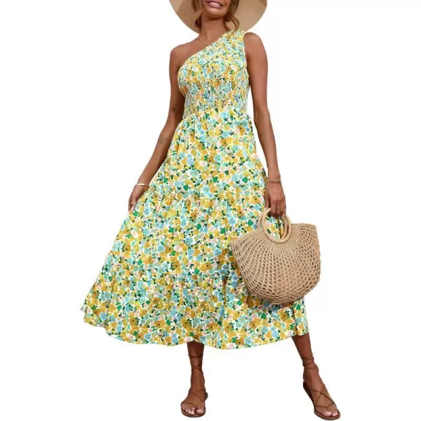 Floral White Yellow