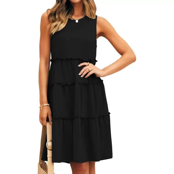 Tiered Black