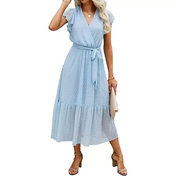 Swiss Dot Light Blue