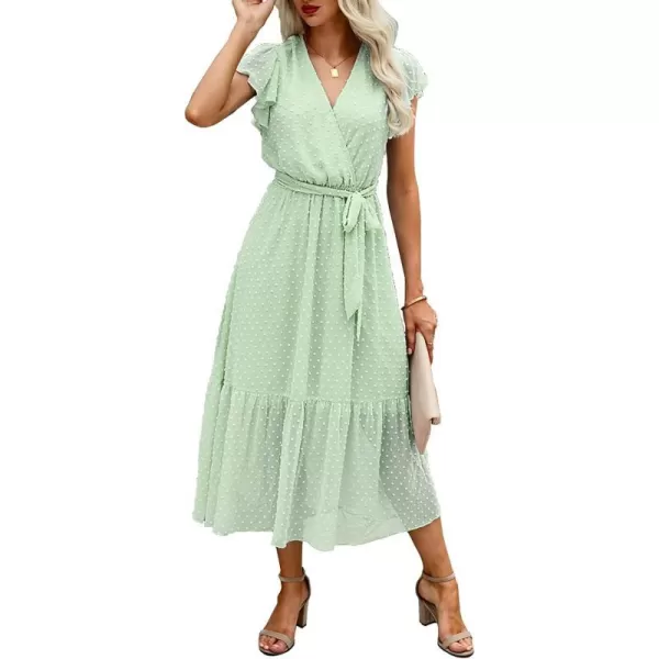 Swiss Dot Light Green