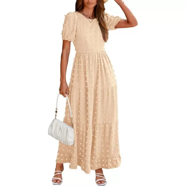 Swiss Dot Beige