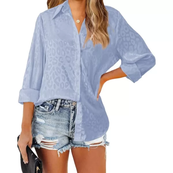 Leopard Light Blue