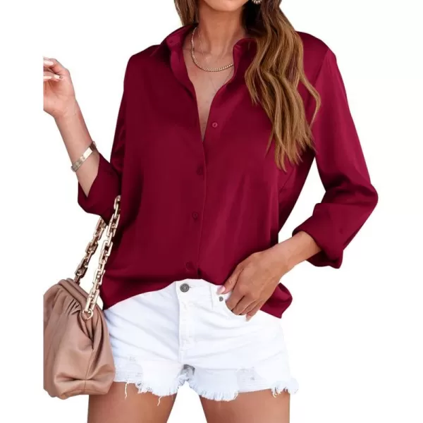 Solid Wine Red