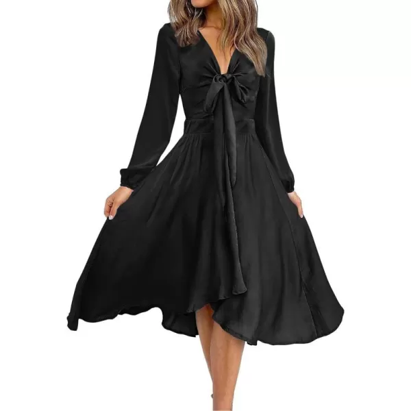 Long Solid Black