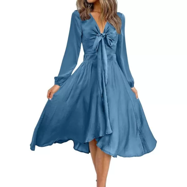 Long Solid Blue