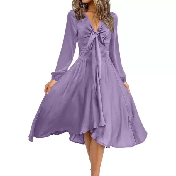 Long Solid Purple