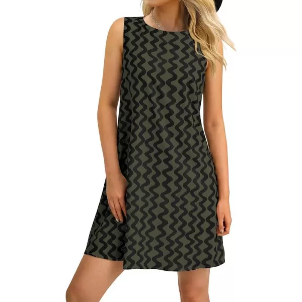 Wavy Army Green