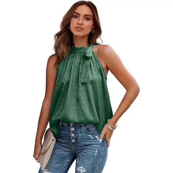 Halter Dark Green