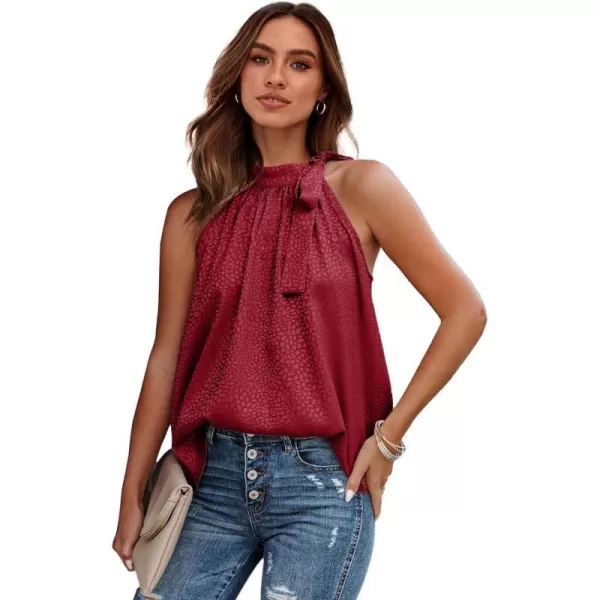 Halter Wine Red